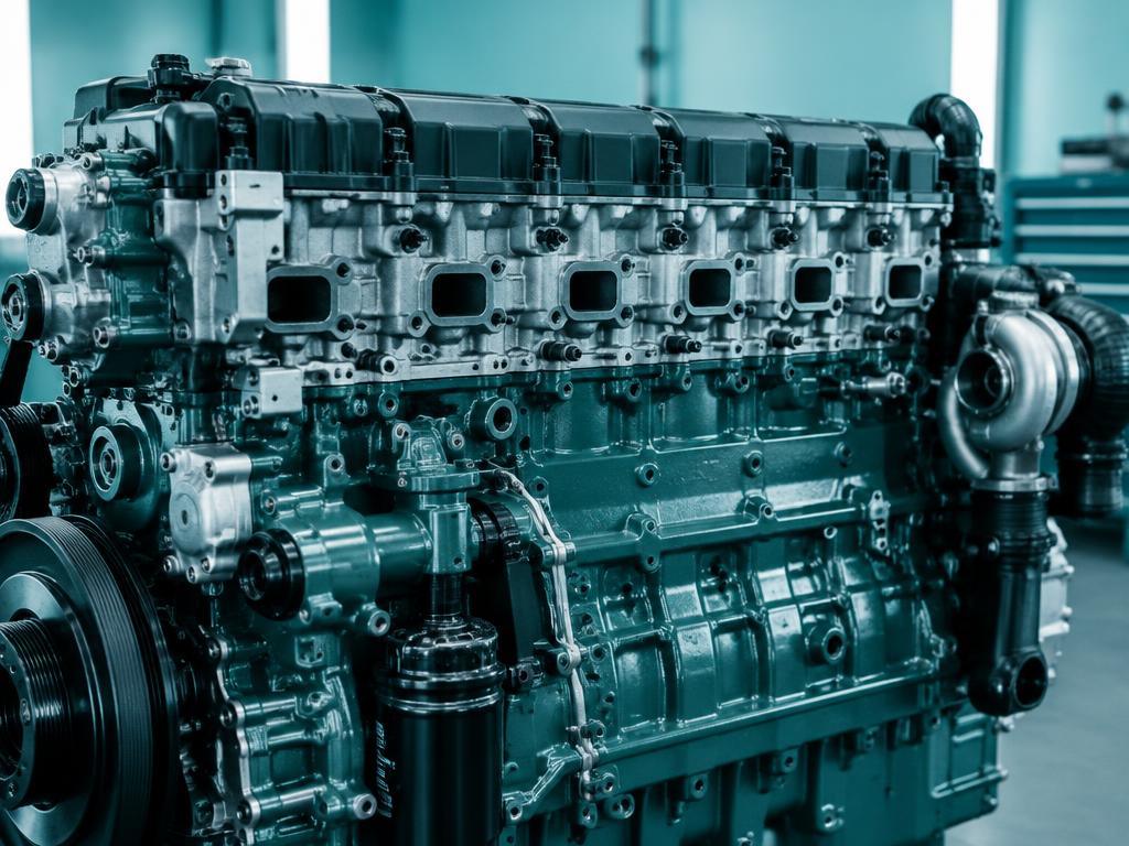 Motor e componentes — peças diesel para caminhão